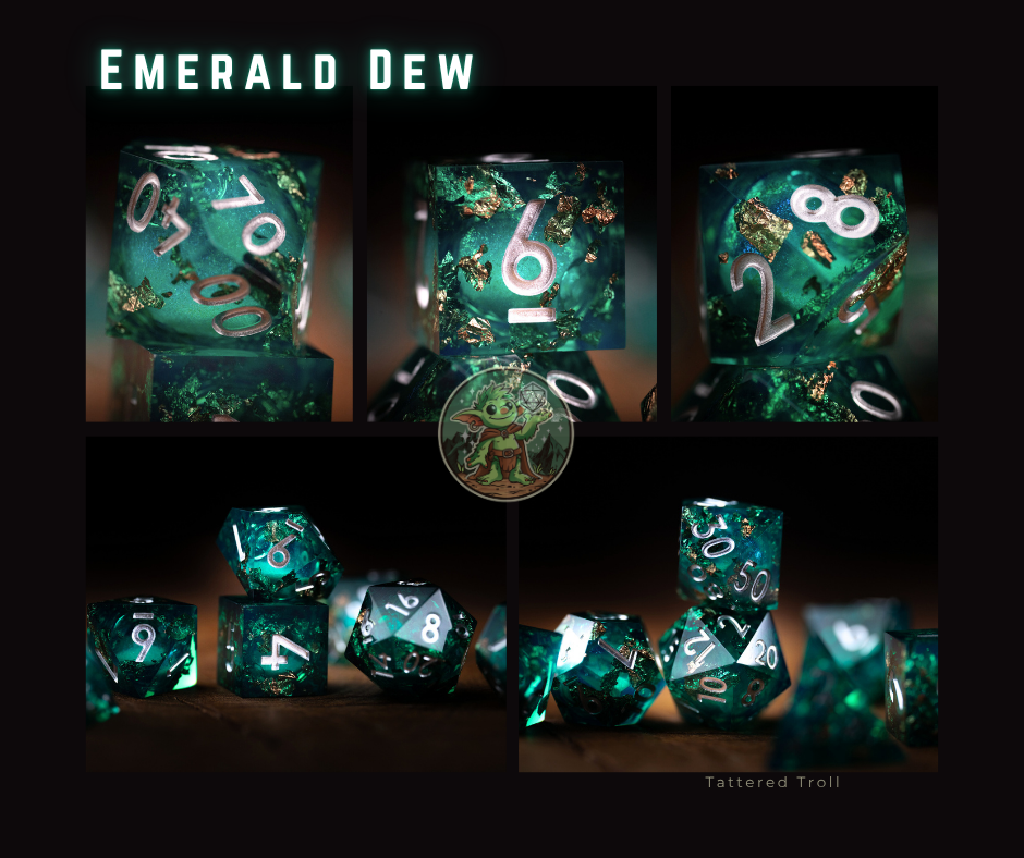 Dark Matter Liquid Core Dice Set