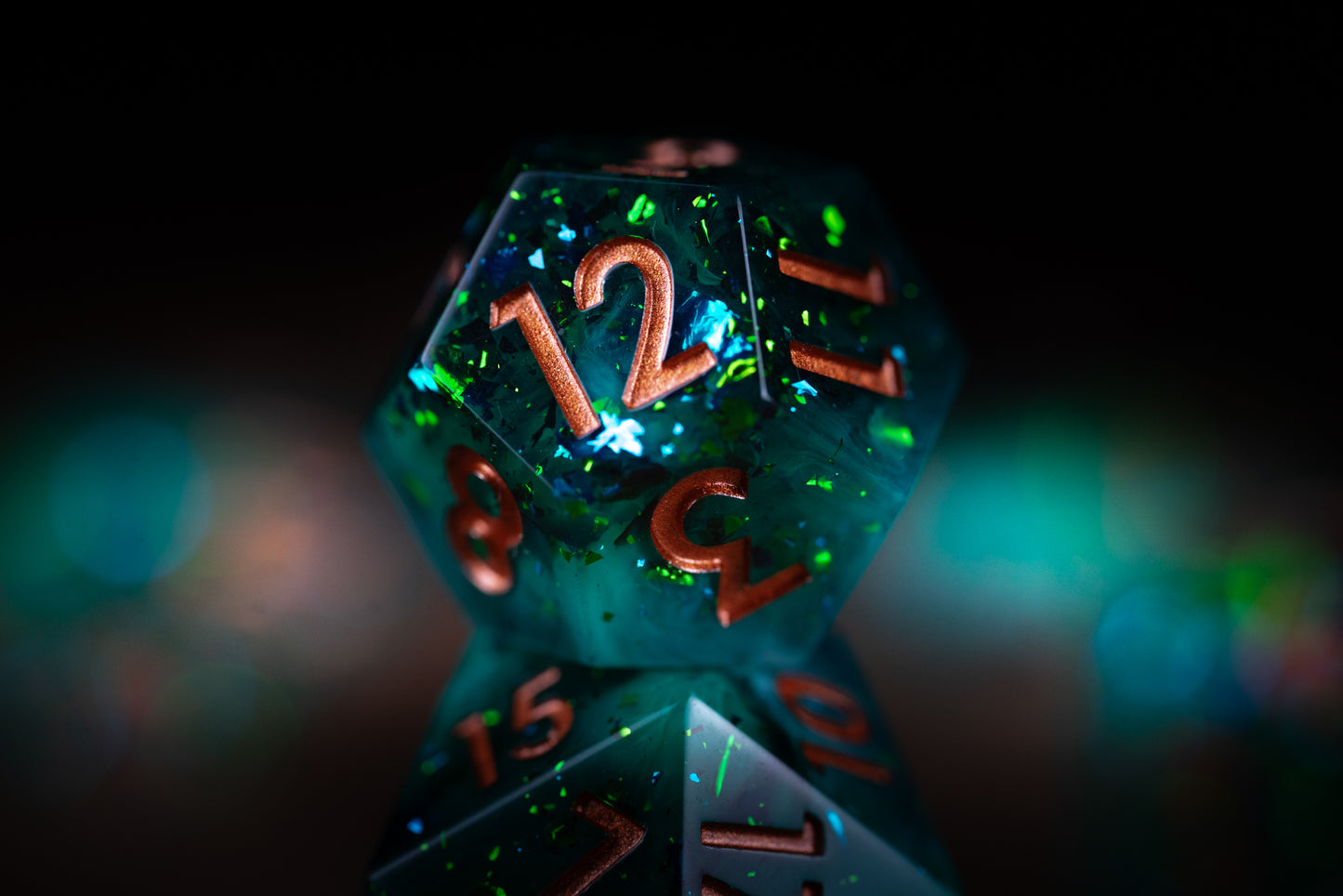 Shattered Aurora Dice Set