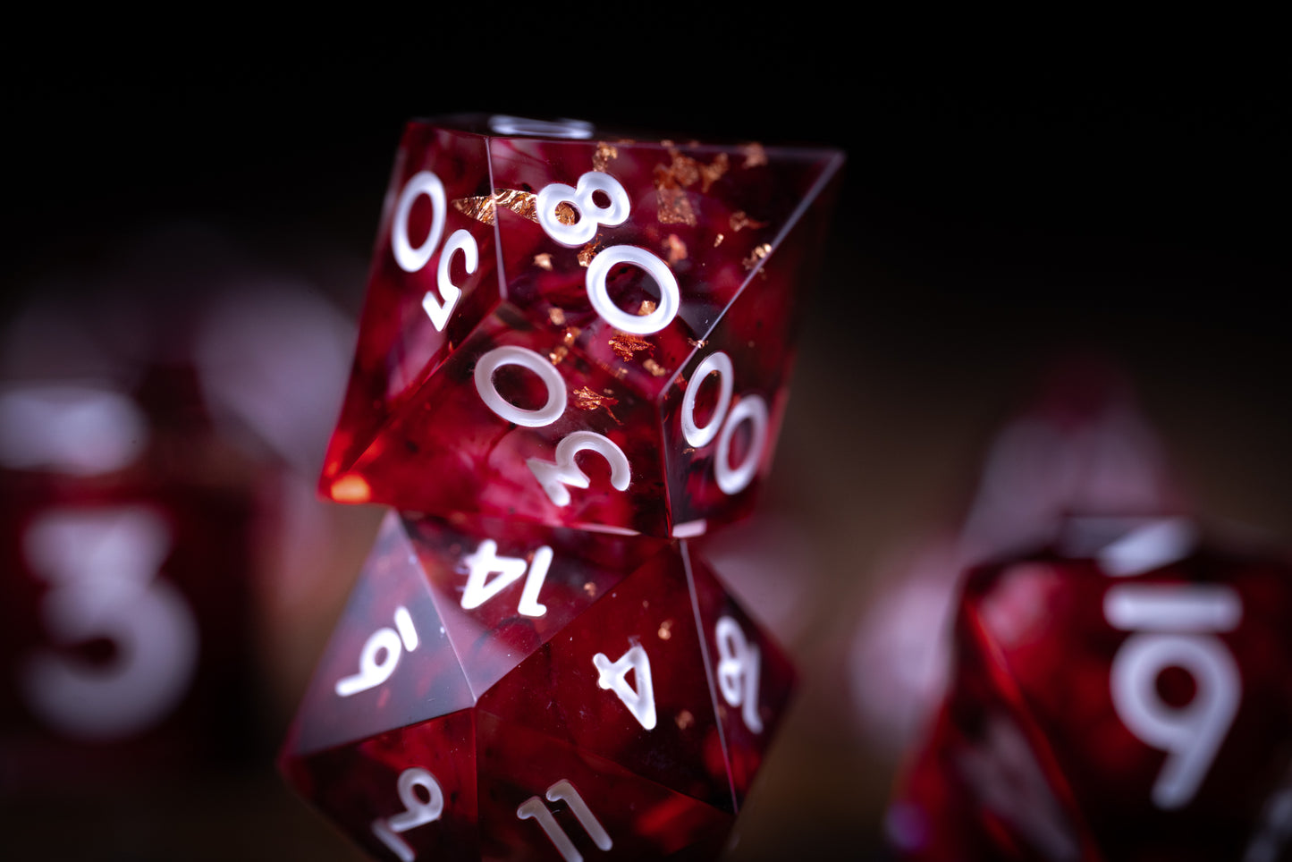 Crimson Cataclysm Dice Set