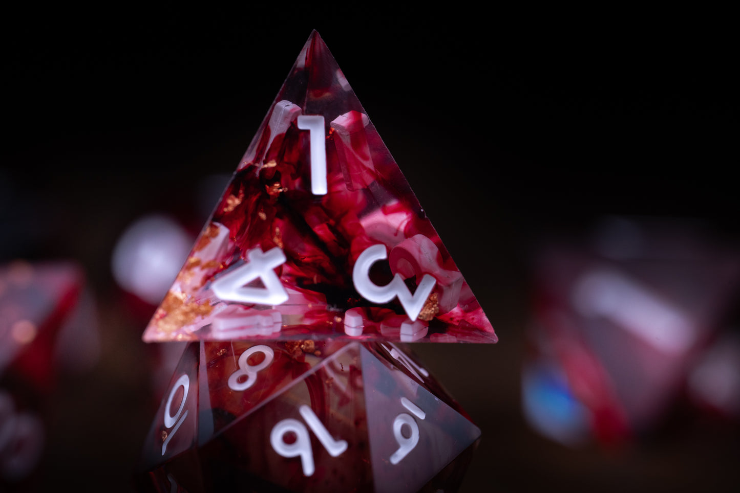 Crimson Cataclysm Dice Set