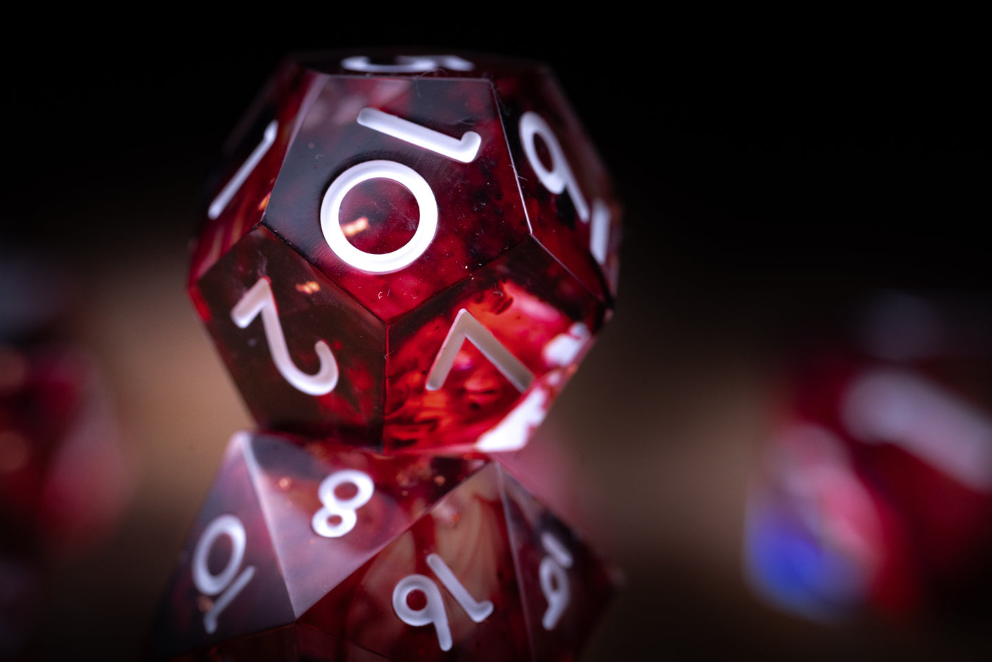 Crimson Cataclysm Dice Set