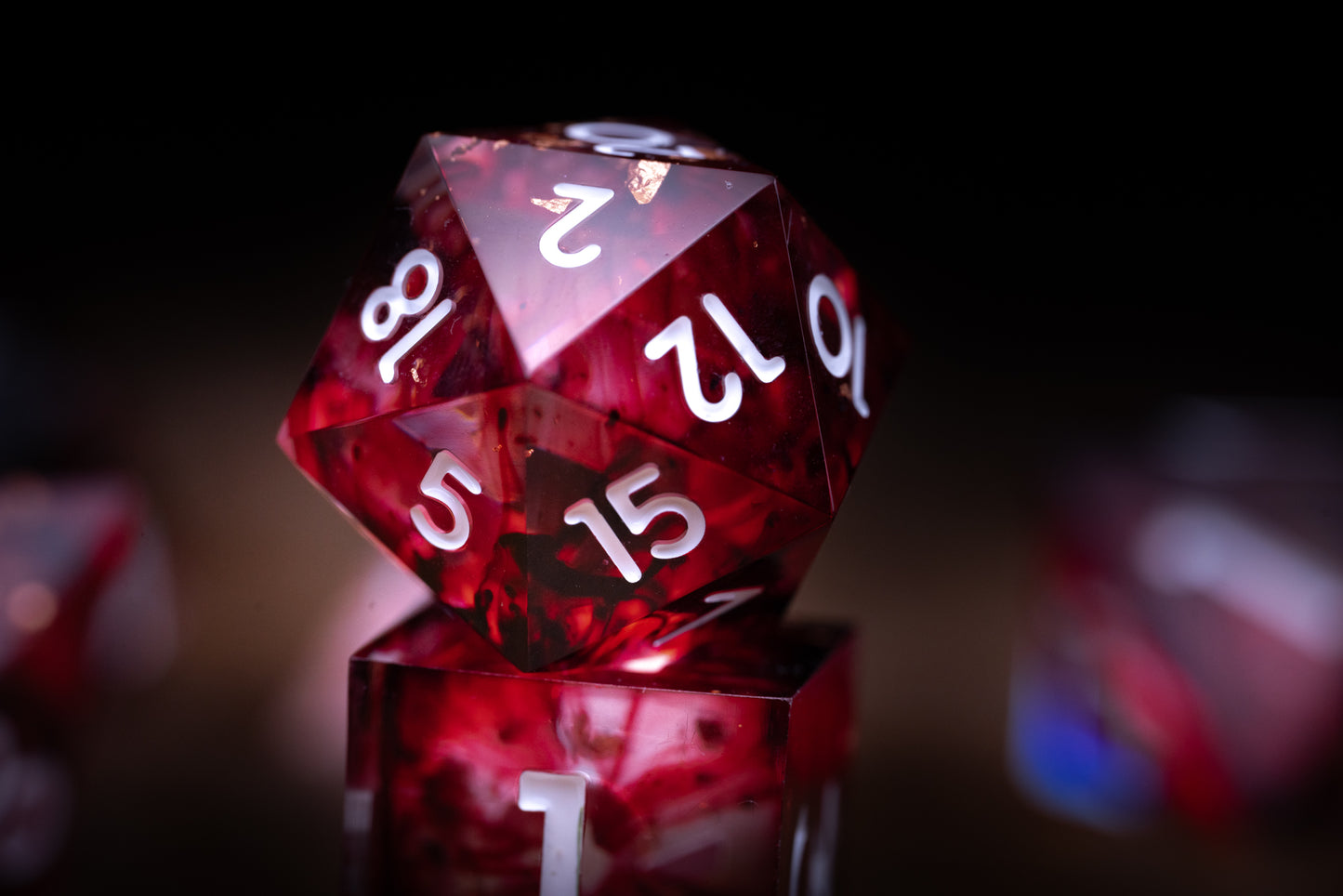 Crimson Cataclysm Dice Set