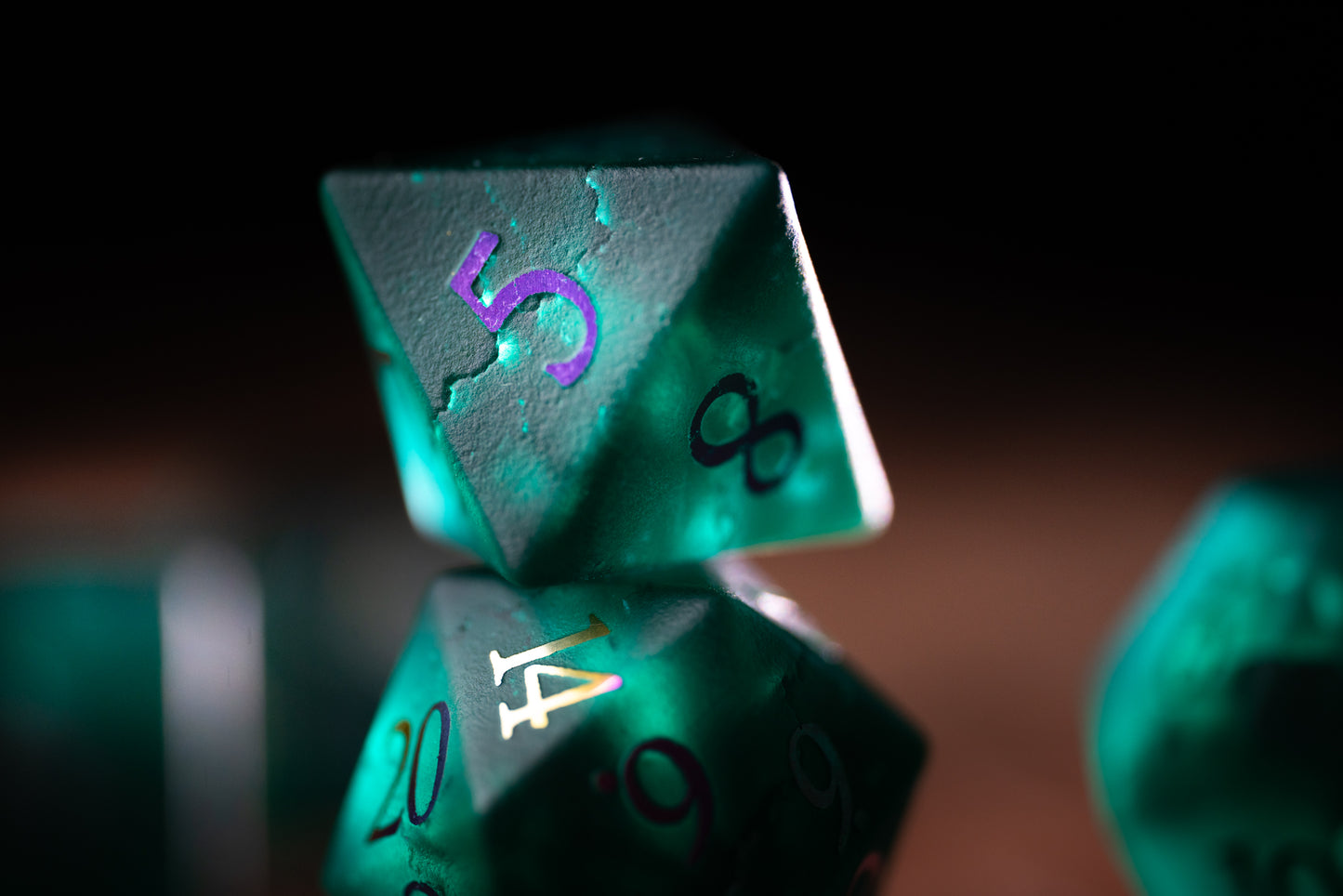 Thistlechant Gemstone Dice Set