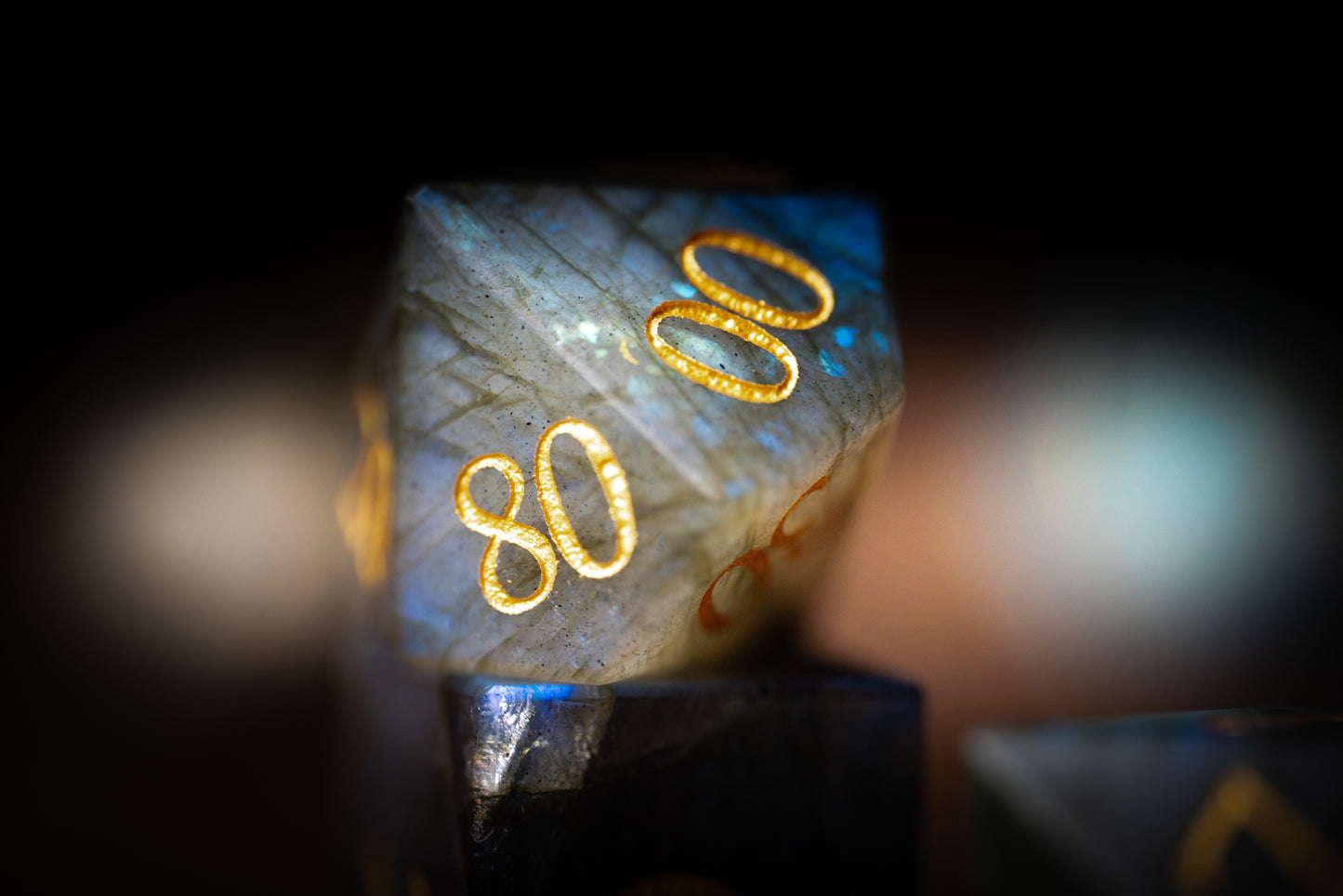 Eldergleam Gemstone Dice Set