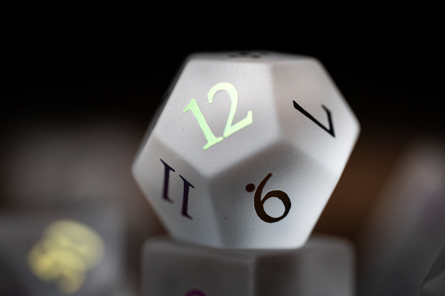 Mirrored Soul Gemstone Dice Set