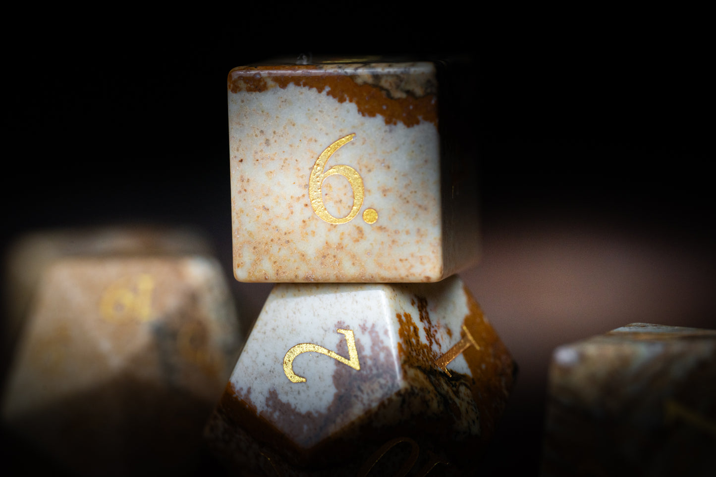 Stoneheart Sigils Gemstone Dice Set