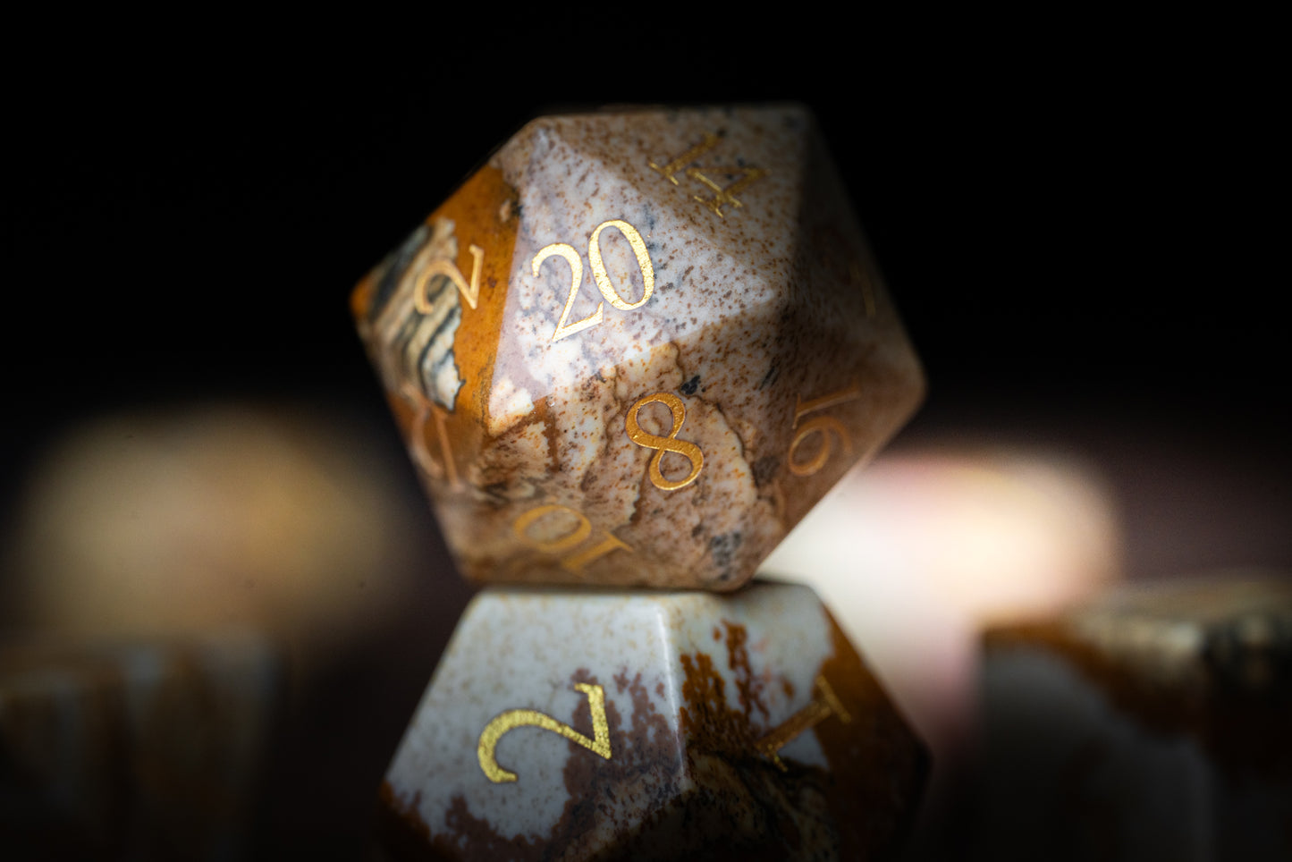 Stoneheart Sigils Gemstone Dice Set
