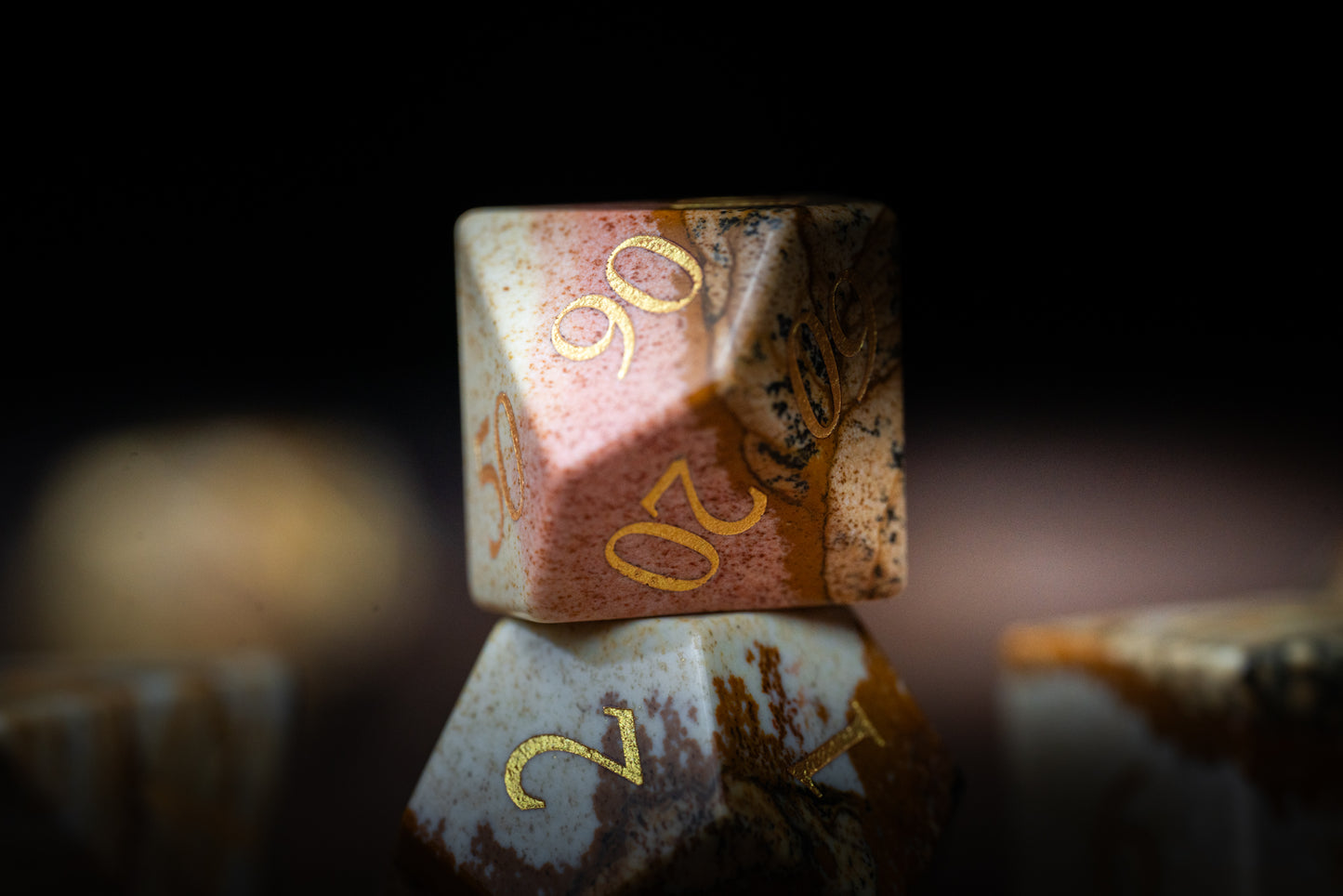 Stoneheart Sigils Gemstone Dice Set