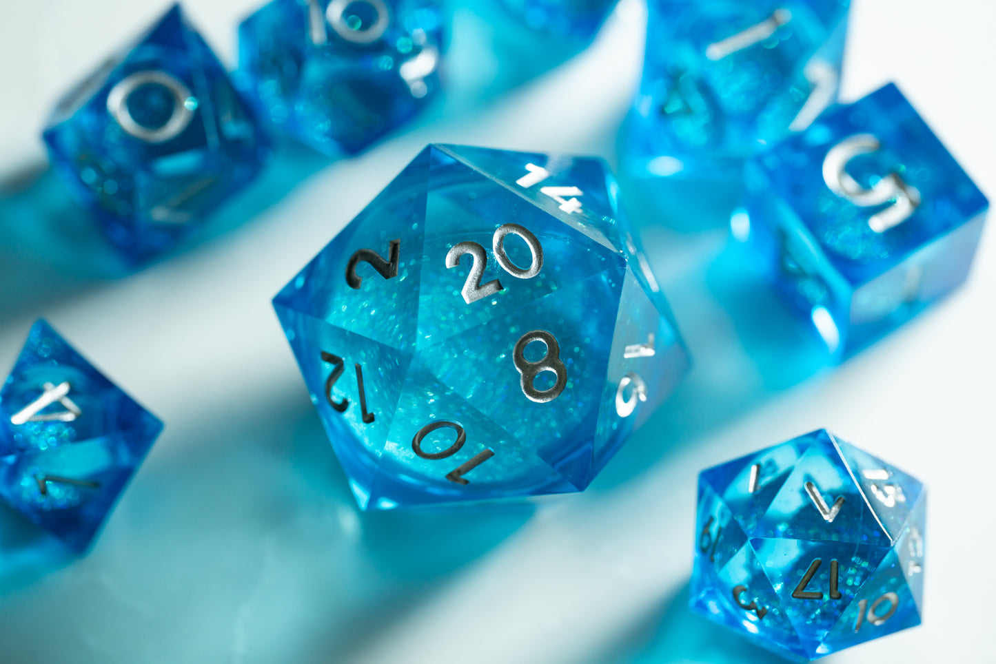 Abyssal Surge Giant D20 Dice