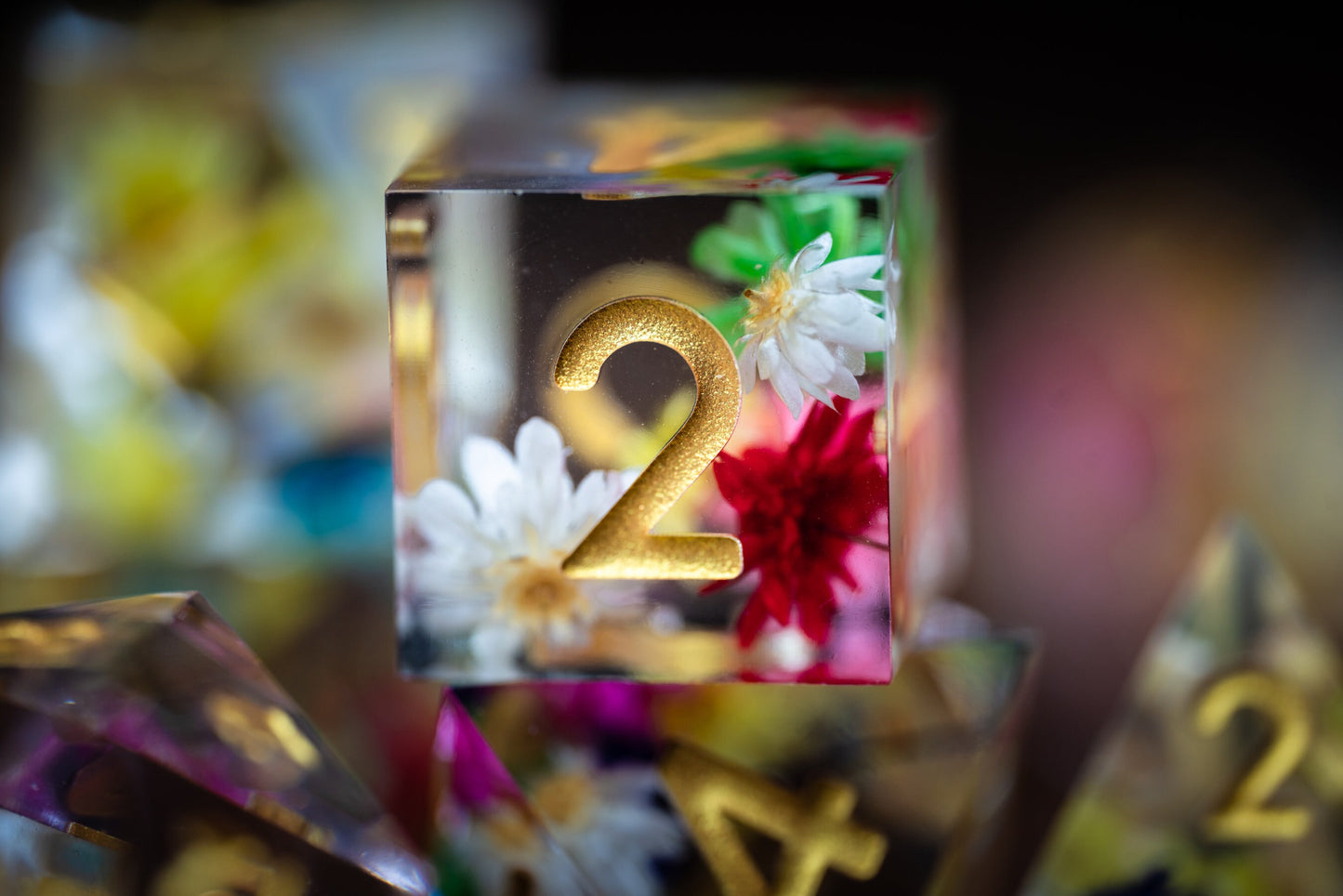 Floral Fates Flower Dice Set
