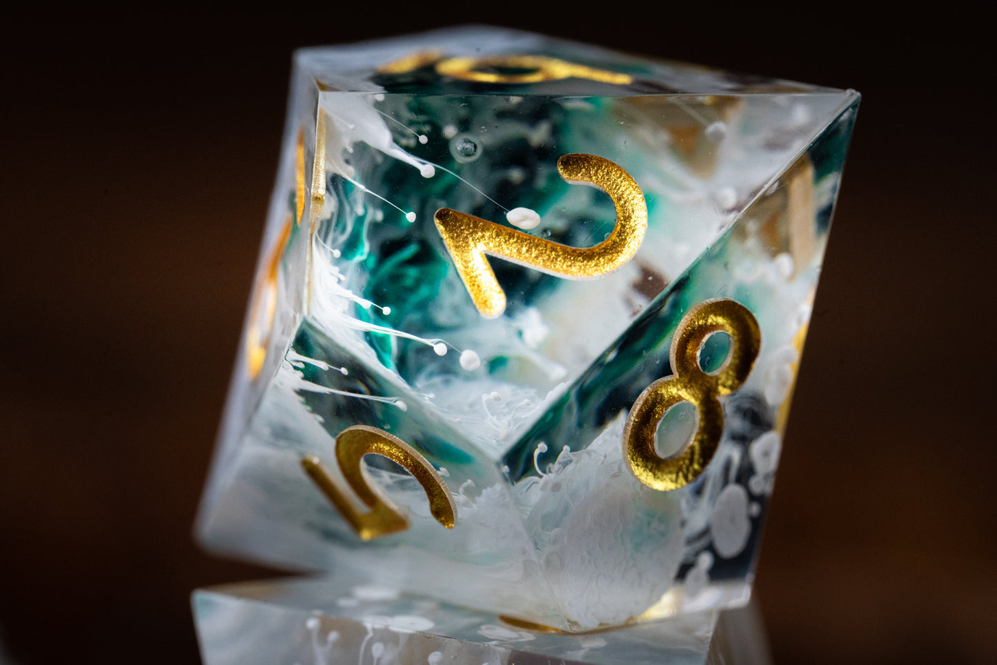 Waves of Neptune Space Dice Set