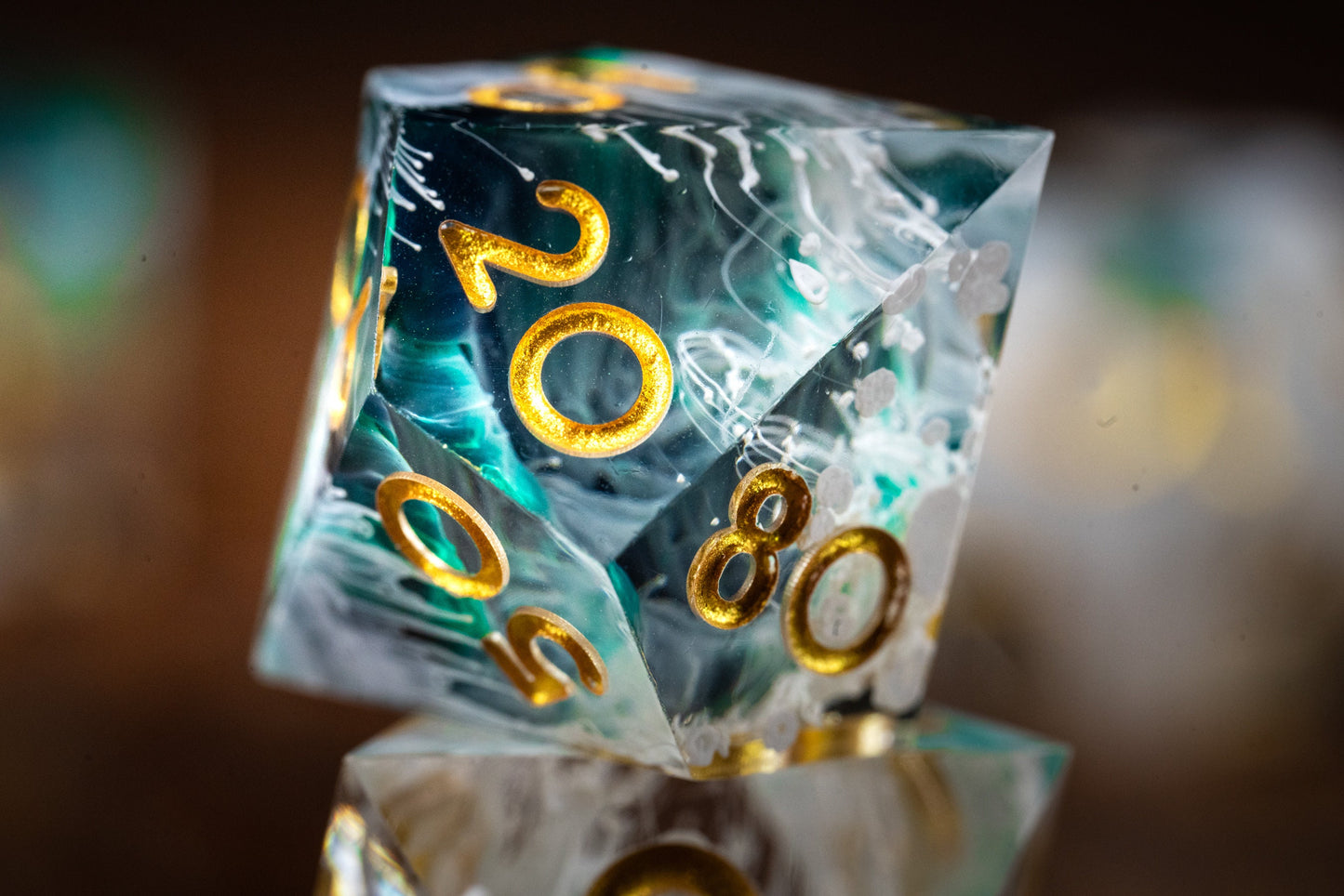 Waves of Neptune Space Dice Set