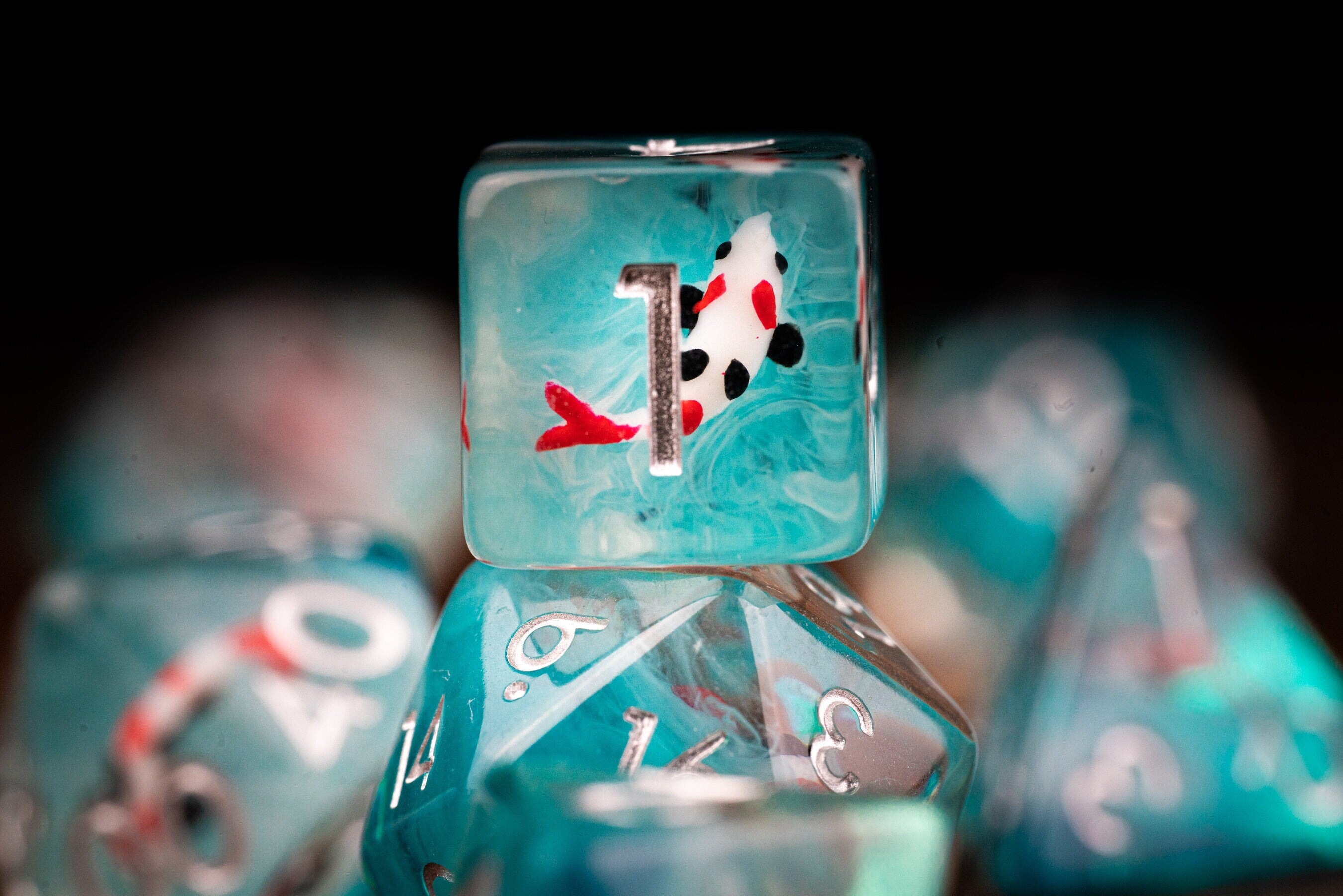 Koi Fish Dice Set – Tattered Troll
