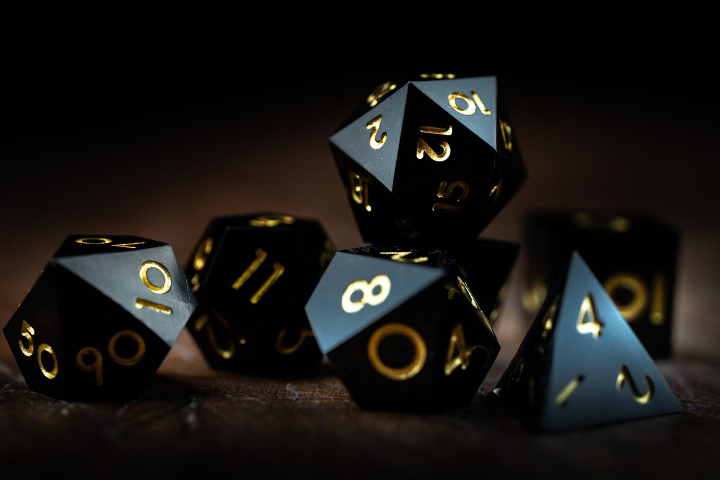 Shadow Strike Black Dice Set