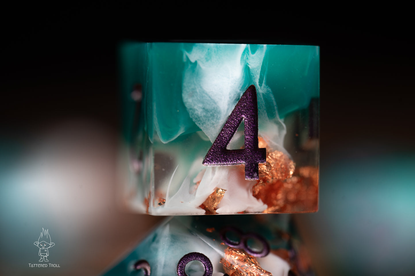 Emerald Tides Green Dice Set