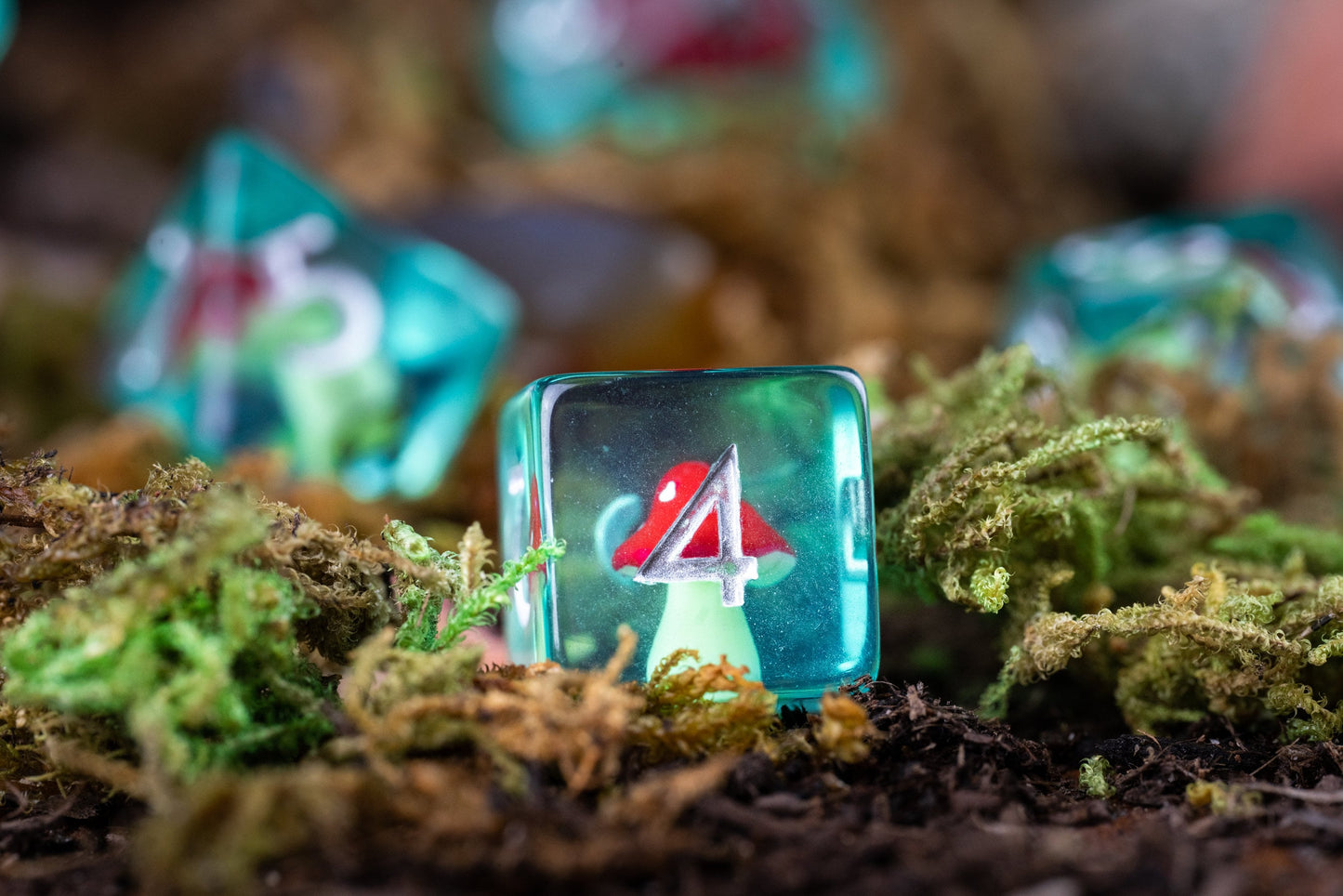 Shroom of Doom Mushroom Dice Set