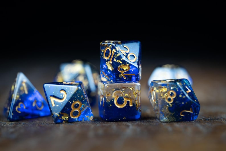 Sunken Starlight dnd dice set