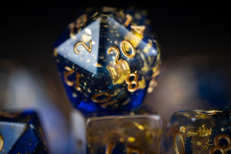 Sunken Starlight dnd dice set