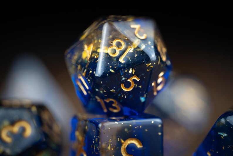 Sunken Starlight dnd dice set