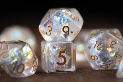 Heaven's Shard dnd dice set