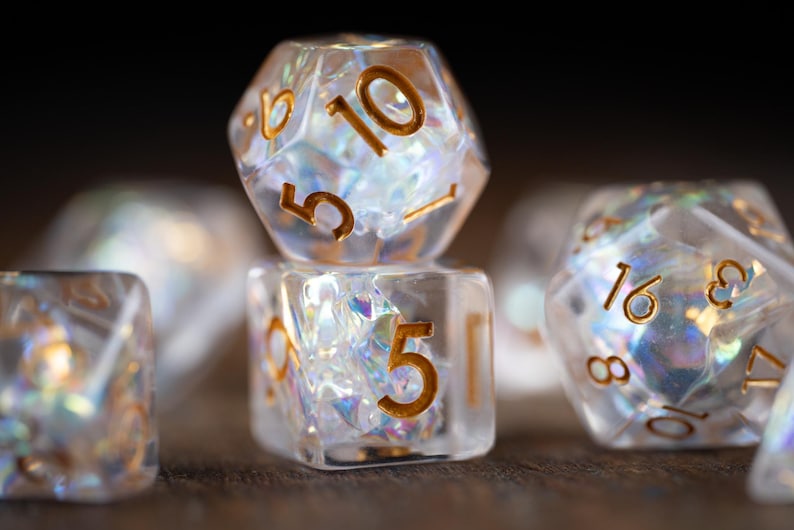 Heaven's Shard dnd dice set