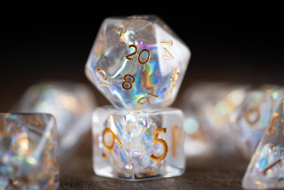 Heaven's Shard dnd dice set