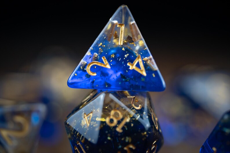 Sunken Starlight dnd dice set