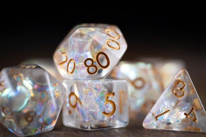 Heaven's Shard dnd dice set