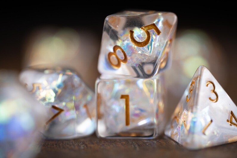 Heaven's Shard dnd dice set