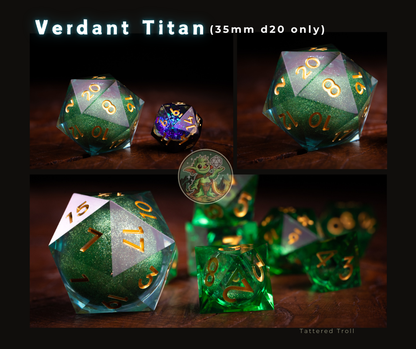 Abyssal Surge Giant D20 Dice