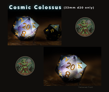 Abyssal Surge Giant D20 Dice