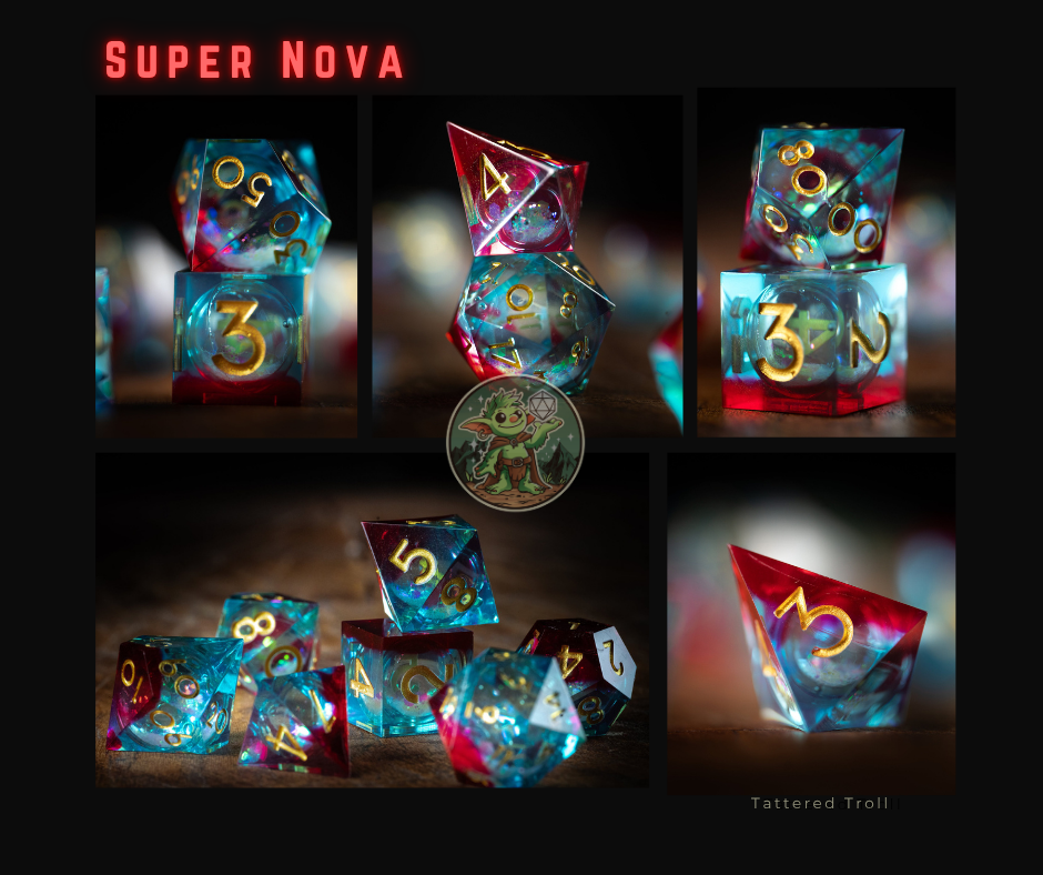 Super Nova Liquid Core Dice