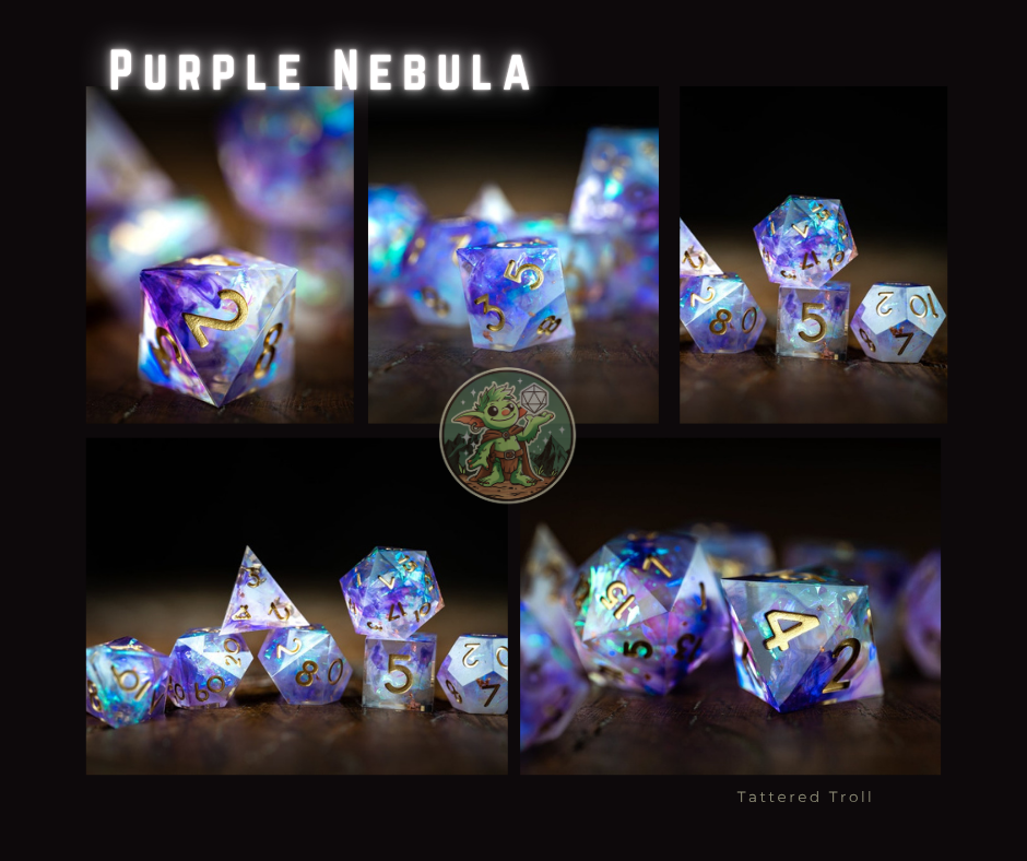 Pink Maiden Dice Set