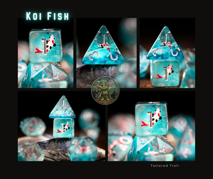 Santa Duck DnD Dice Set