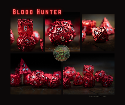 Eldritch Blast Metal Dice Set