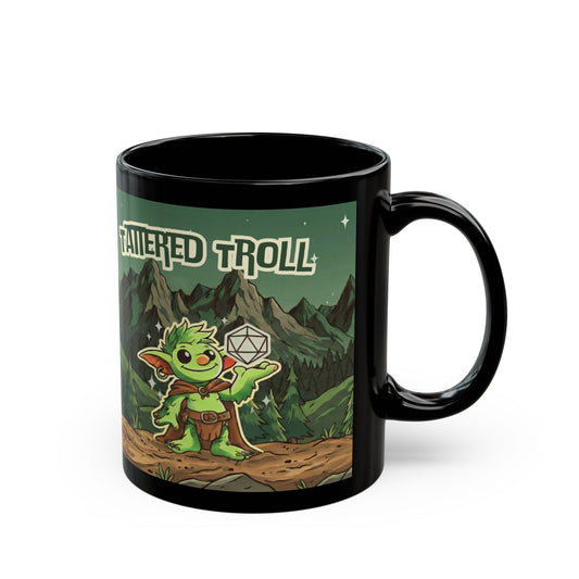 Troll Mug — Cute Adventure Fantasy Coffee Cup (D20 Gaming Gift)