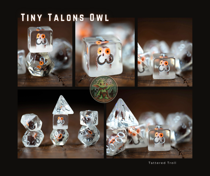 Tiny Talons Owl Dice Set