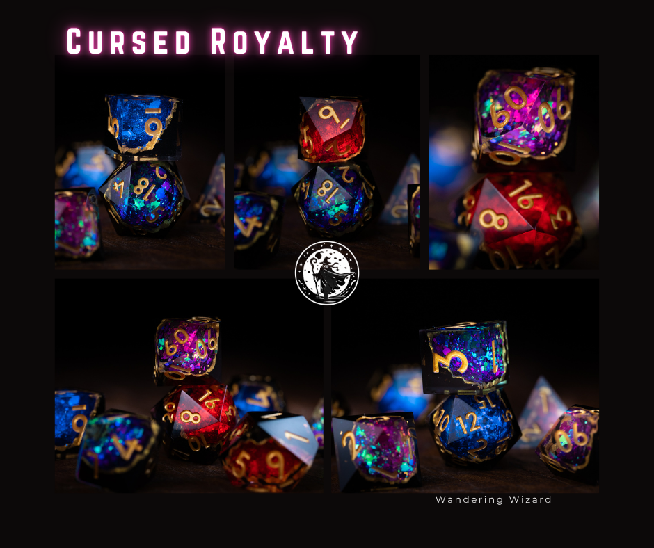 Cursed Royalty Dice Set