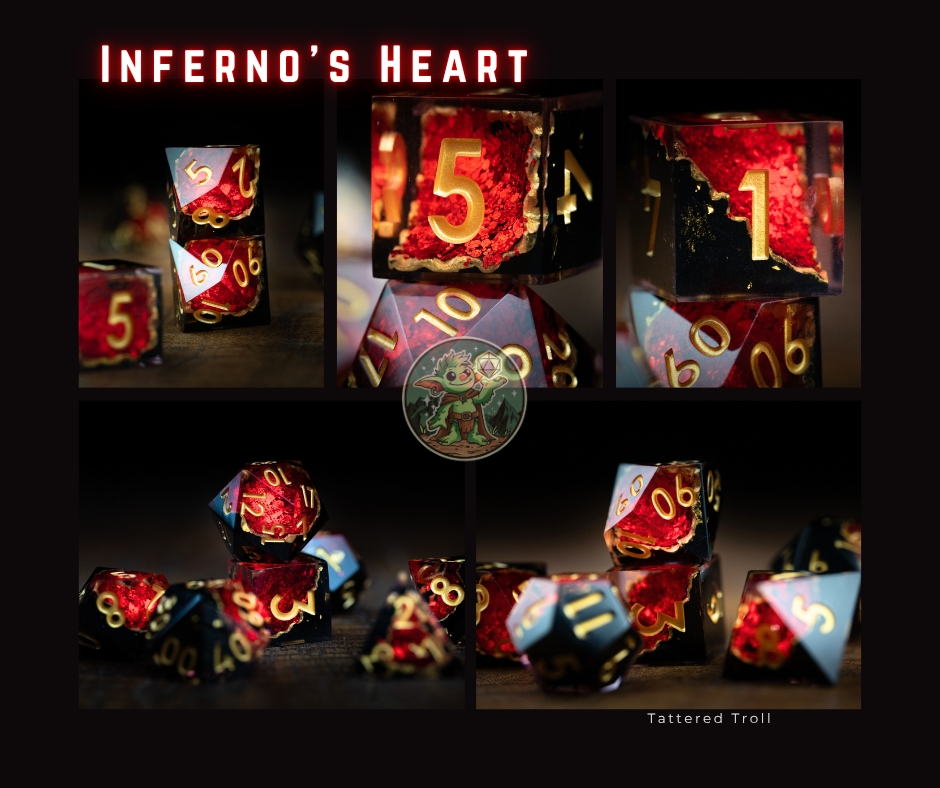 Cursed Royalty Dice Set