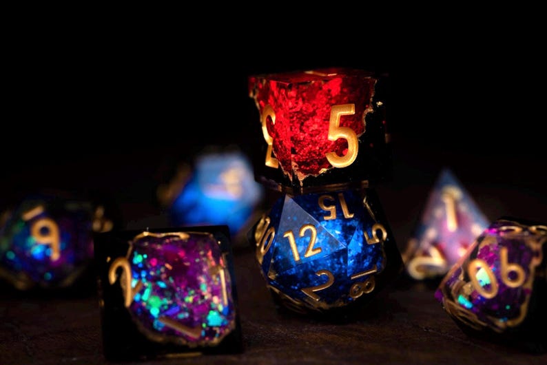 Cursed Royalty Dice Set