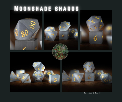 Eldergleam Gemstone Dice Set