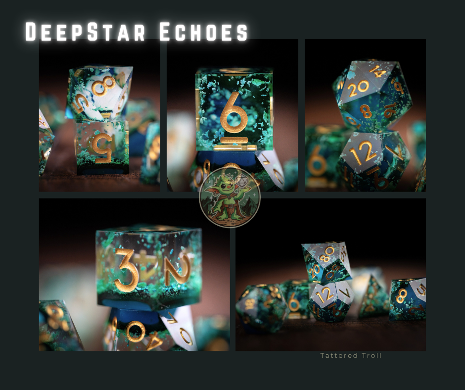 Lunar Lichen Dice Set