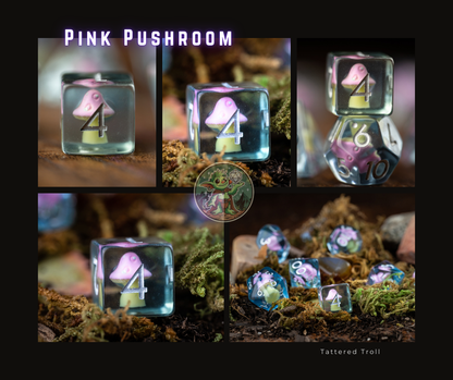 Shroom of Doom Mushroom Dice Set