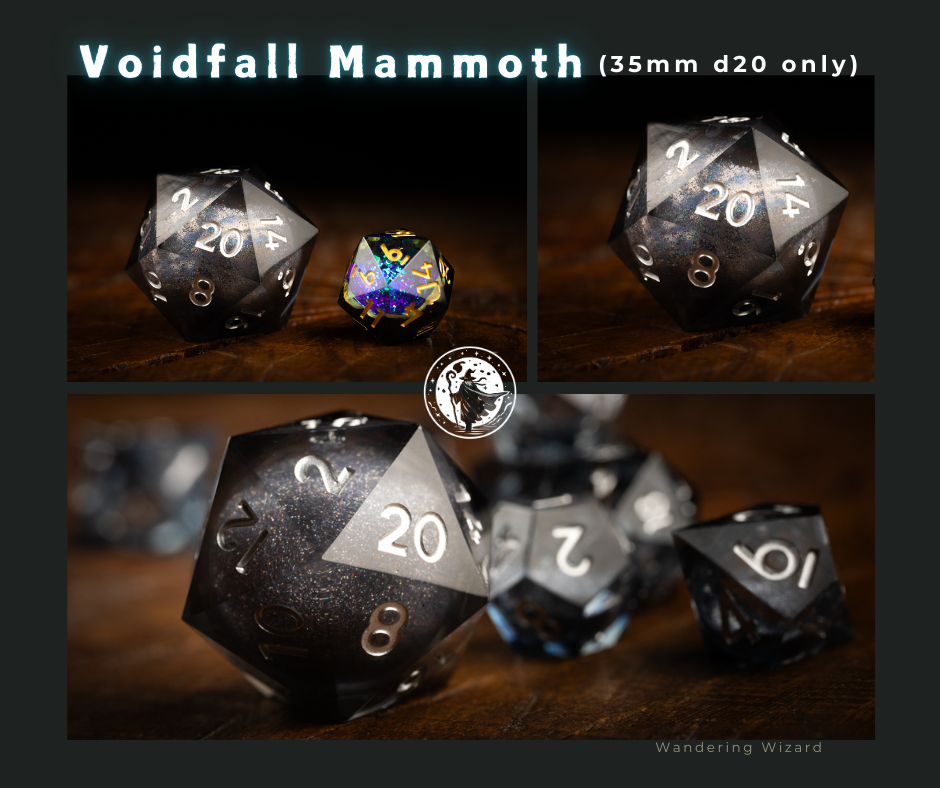 Cosmic Colossus Giant D20 Dice