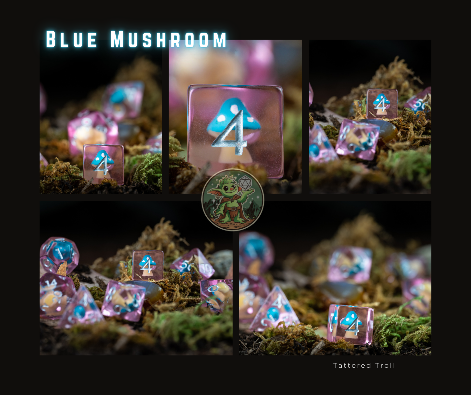 Shroom of Doom Mushroom Dice Set