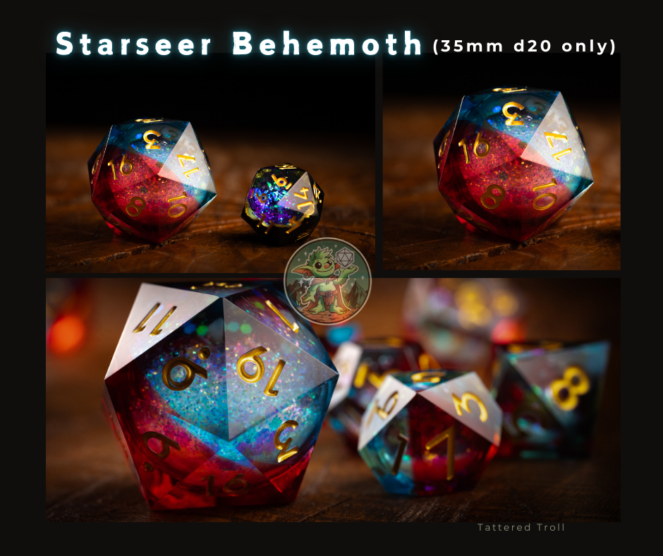 Abyssal Surge Giant D20 Dice