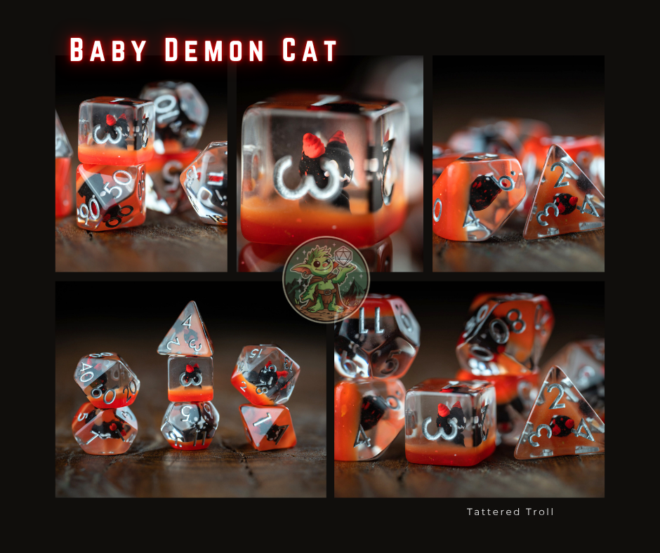 Grim Reaper Dice Set