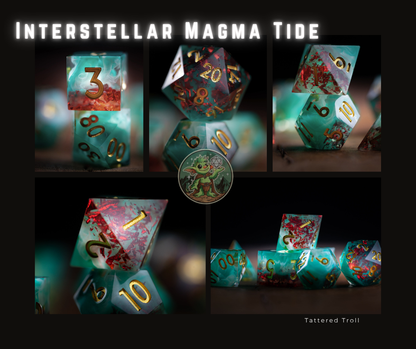 Starfall Lagoon Dice Set