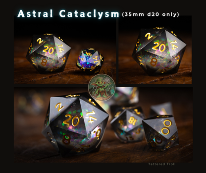 Abyssal Surge Giant D20 Dice