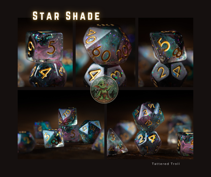 Star Shade Space Dice Set